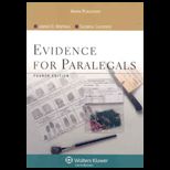 Evidence for Paralegals