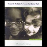 Research Methods for Generalist Social Work