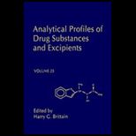 Analytical Profiles of Drug Sub, Volume 25