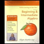 Beginning and Intermediate Algebra   DVD SET