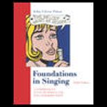 Foundations in Singing   With Keyboard and Chart