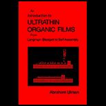 Intro. to Ultrathin Organic Films