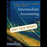 Intermediate Accounting, Volume I Update Pkg.