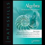 Mathskills Algebra TEACHERS EDITION <