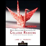 Basic Skill and Strategies for College Reading Text Only