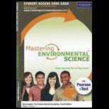 Mastering Environmental Science   Access