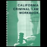 California Criminal Law (Workbook)
