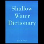 Shallow Water Dictionary  A Grounding in Estuary English
