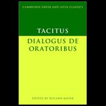 Dialogus De Oratoribus