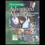 Discovering Advanced Algebra   Package