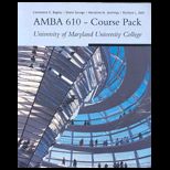AMBA 610 Custom Course Pack