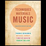 Techniques and Materials of Music, Enhanced and Access