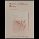 Finite Mathematics and Its Application  Student Solution Manual