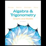 Algebra and Trig. Graphs and Models   Text