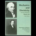Mechanics and Electricity Laboratory Manual (Custom)