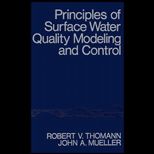 Principles of Water Surface Quality Modeling and Control