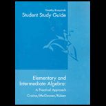 Elementary and Intermediate Algebra   With Stud. Guide