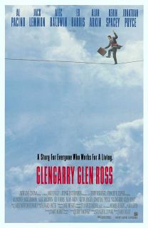 GLENGARRY GLEN ROSS (ADVANCE) Movie Poster