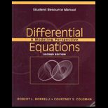 Differential Equations  A Modeling Perspective, Student Resource Manual, 2nd
