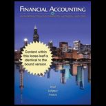 Financial Accounting An Introduction to Concepts, Methods and Uses (Looseleaf)