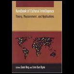 Handbook of Cultural Intelligence