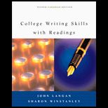 College Writing Skills With Readings (Canadian)