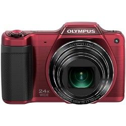 Olympus STYLUS SZ 15 16MP 24x SR Zoom 3 inch Hi Res LCD   Red
