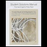 Thermodynamics, Statistical Thermodynamics   Student Solution Manual