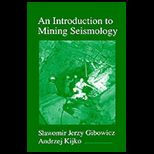 Intro. to Mining Seismology