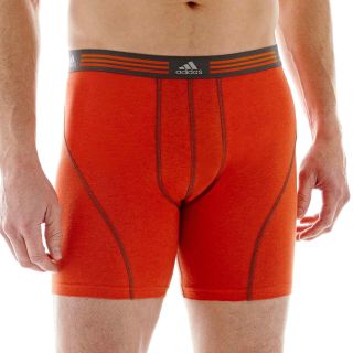 Adidas 2 pk. Athletic Stretch Boxer Briefs, Orange, Mens