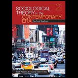 Sociological Theory in Contemporary Era