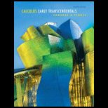 Calculus  Early Transcend.   With Solution Manual