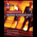 Organizational Behavior and Management