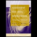 Assessment for Crisis Intervention