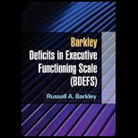 Barkley Deficits in Executive Function (Adults)
