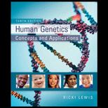 Human Genetics Concepts and Applications Text Only