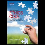 Decoding the Ethics Code A Practical Guide for Psychologists