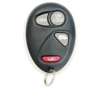 2001 Pontiac Montana Keyless Entry Remote w/1 Power Side & Panic   Used