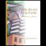 New Jersey Real Estate Principles & Practices With New Jersey License Act