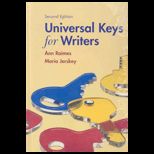 Universal Keys for Writers