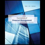 Foundations of Financial Management   With Values Card