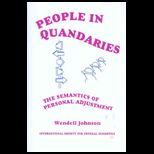 People in Quandaries  The Semantics of Personal Adjustment