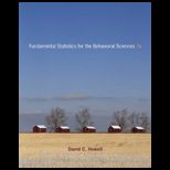 Fundamental Statistics for the Behavioral Sciences (Paperback)