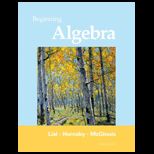 Beginning Algebra   With Access