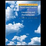 Theory and Practice of Counseling and Psychotherapy   Package