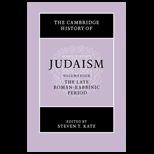 Cambridge History of Judaism, Volume 4