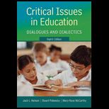 Critical Issues in Education  Dialogues and Dialectics