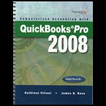 Computerized Accounting With Quickbooks Pro08   Package