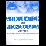 Articulation and Phonological Disorder   With CD