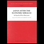 Japan after the Economic Miracle  In Search of New Directions Volume III